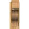 Ekena Millwork Funston Block Rough Sawn Outlooker, Western Red Cedar, 6"W x 16"D x 16"H OUT06X16X16FST05RWR - alternate 2